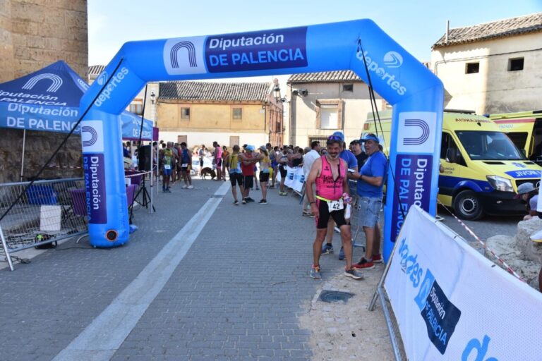 Participantes en el III Triatlón Cross de Boadilla del Camino