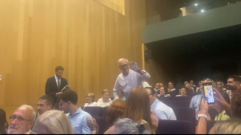 Asistentes a la V Gala de la Asociación Claudio León en Paredes de Nava