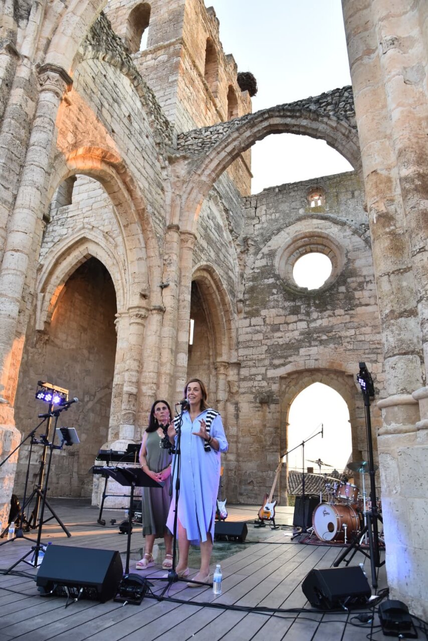 Inauguración del entorno de la iglesia de Santa Eulalia en Palenzuela