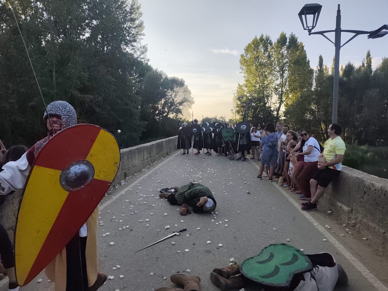 Recreación histórica de la batalla Nabal en Monzón de Campos