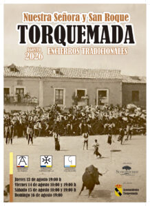 Cartel de las fiestas patronales de Torquemada en 2026