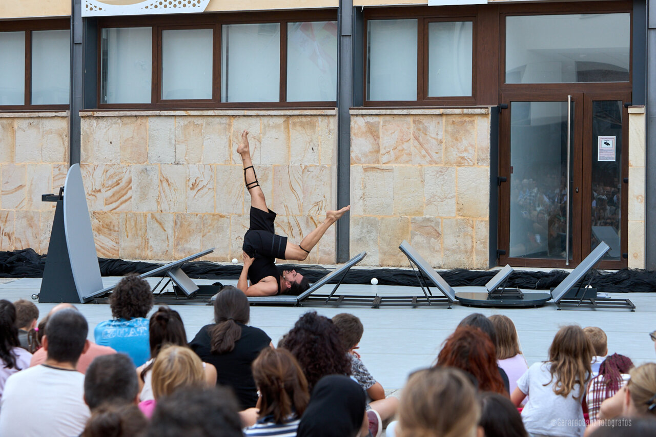 Actuación del Chicharrón Circo Flamenco en el festival ARCA 2026