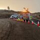 Cierre de la carretera N-611 en Aguilar por riesgo de hundimiento