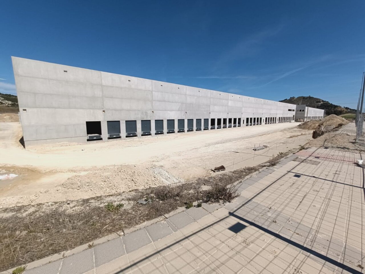 Edificio en construcción para incubadora de empresas agroalimentarias en Magaz de Pisuerga
