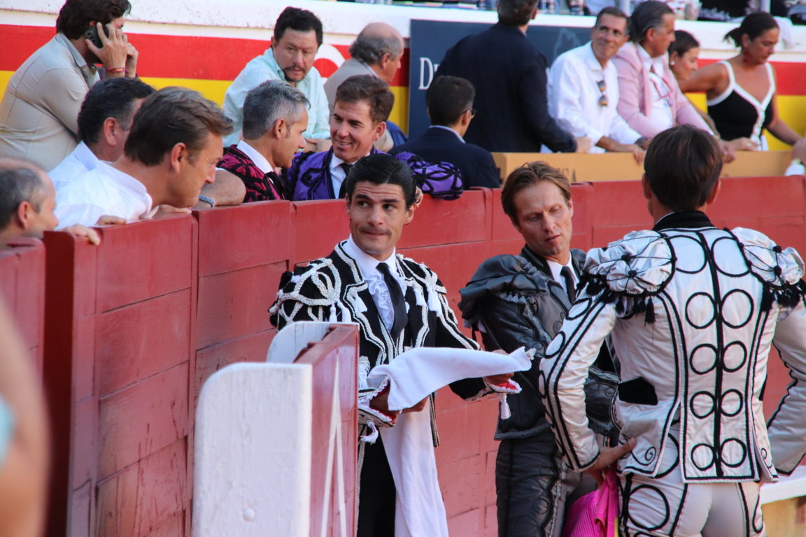 Diego Urdiales, Juan Ortega y Pablo Aguado en la plaza de toros.