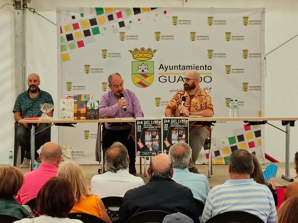 Presentación de libros en la Feria del Camino Olvidado en Guardo