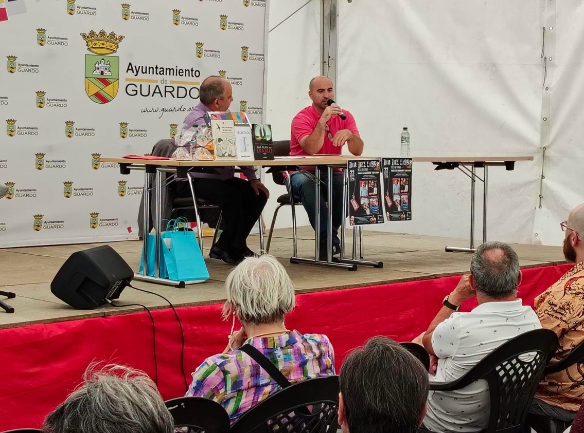 Presentación de libros en la Feria del Camino Olvidado en Guardo