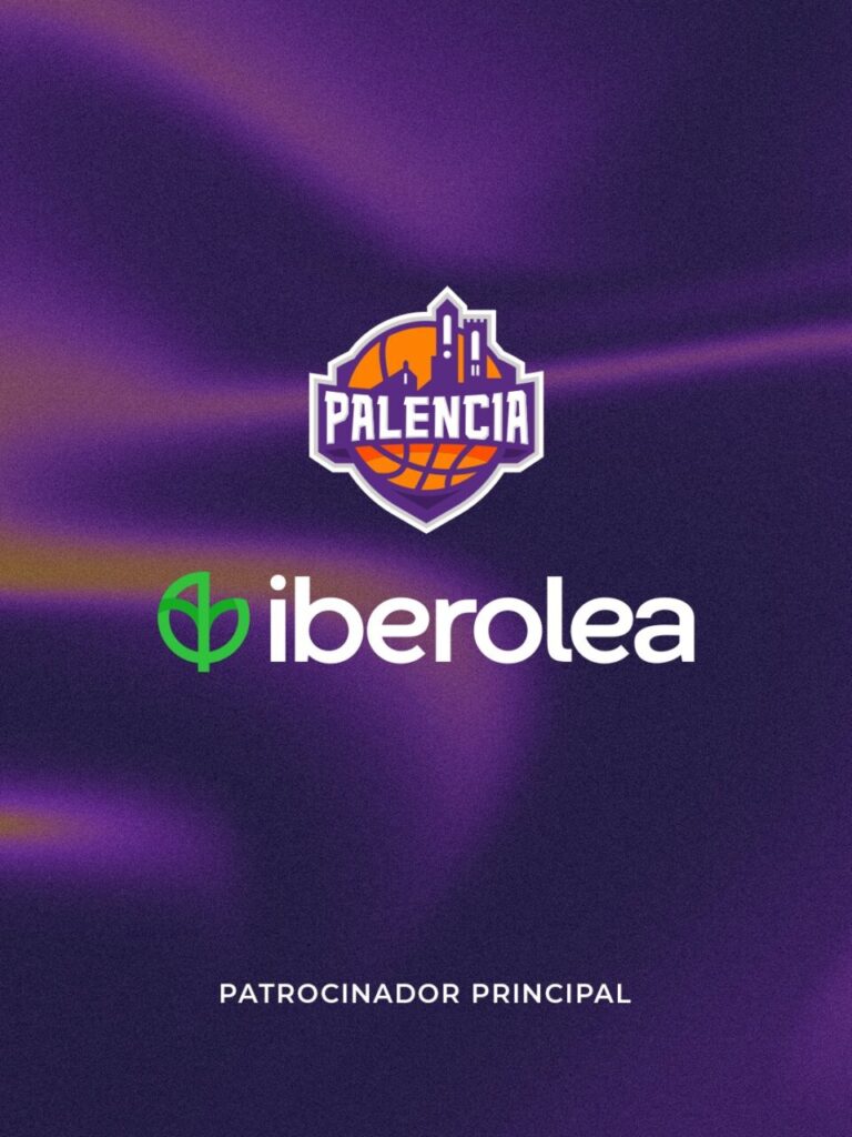 Logotipo de Iberolea como patrocinador del Palencia Baloncesto