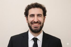 Retrato de Ignacio Rincón, director de la Banda Municipal de Música de Palencia.