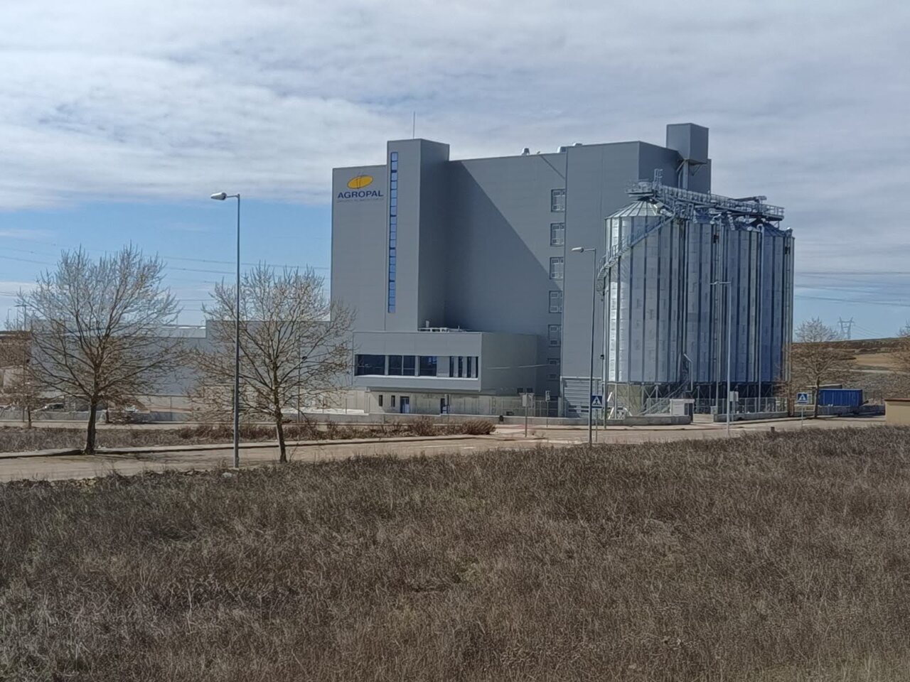 Edificio de la incubadora de empresas agroalimentarias en Magaz de Pisuerga