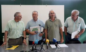 Reunión de representantes de organizaciones agrarias en Castilla y León