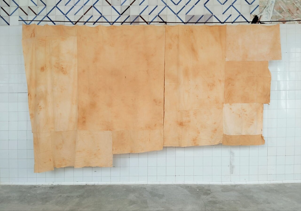 Instalación artística de Martina González en Nexo990, Monzón de Campos.