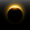 Eclipse solar total con corona visible alrededor de la luna.
