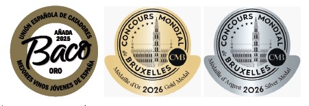 Medallas de oro y plata del Concurso Mundial de Bruselas para vinos