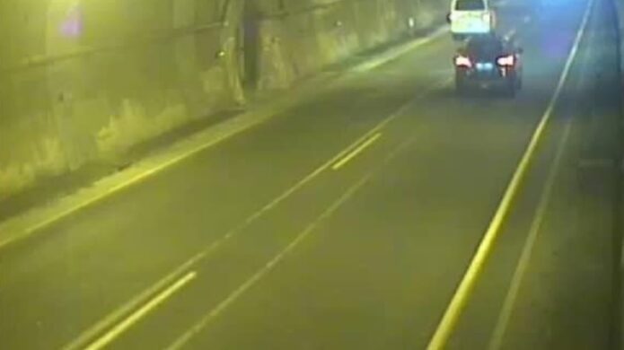 Tráfico en el túnel del Negrón tras reabertura de la AP-66