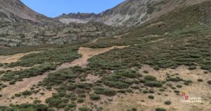 Vista de la ruta en Velilla del Río Carrión donde ocurrió el rescate.