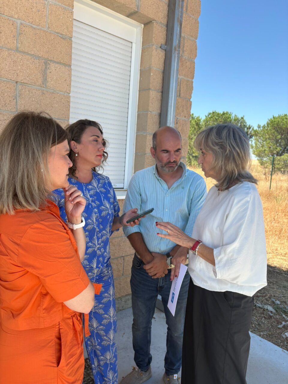 Visita a la nueva Estación Depuradora de Aguas en Villada