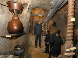 Interior de la Bodega Museo Etnográfico en Marcilla de Campos