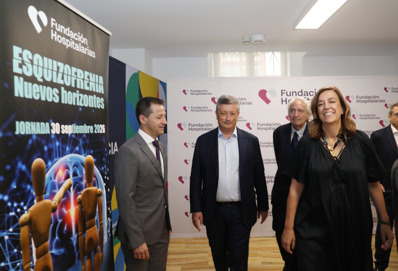Participantes en la jornada sobre esquizofrenia en Palencia