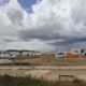 Obras de construcción de un nuevo supermercado Lupa en Palencia