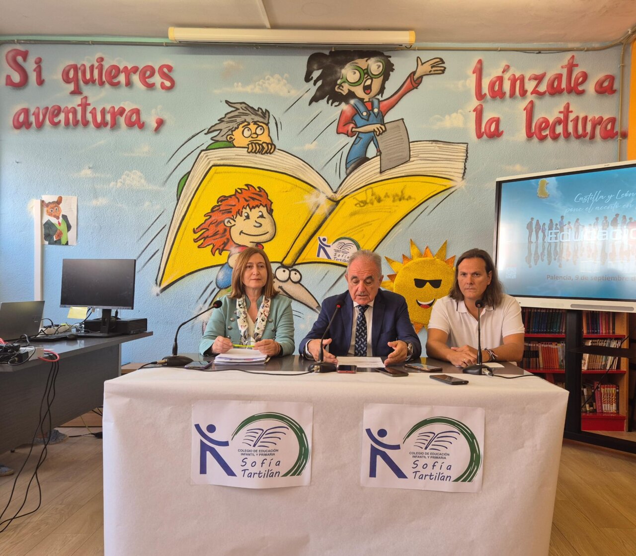 Presentación del curso escolar 2026-2027 en el CEIP Sofía Tartilán de Palencia