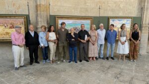 Inauguración de la exposición de Antonio de la Peña en la Catedral de Palencia