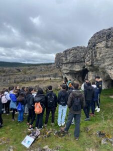 Actividad del Geoparque Las Loras.