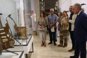 Inauguración de la exposición de artesanía contemporánea en Palencia