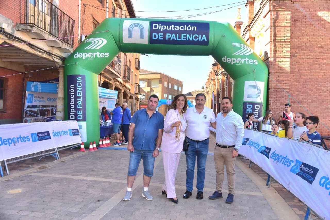 Adrián Parras y Elena García en la carrera Los 10.000 de Mariano Haro
