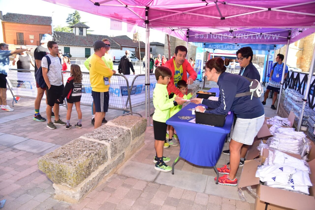 Adrián Parras y Elena García en la carrera Los 10.000 de Mariano Haro