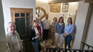 Grupo de personas en el alojamiento rural Desóbriga en Osorno