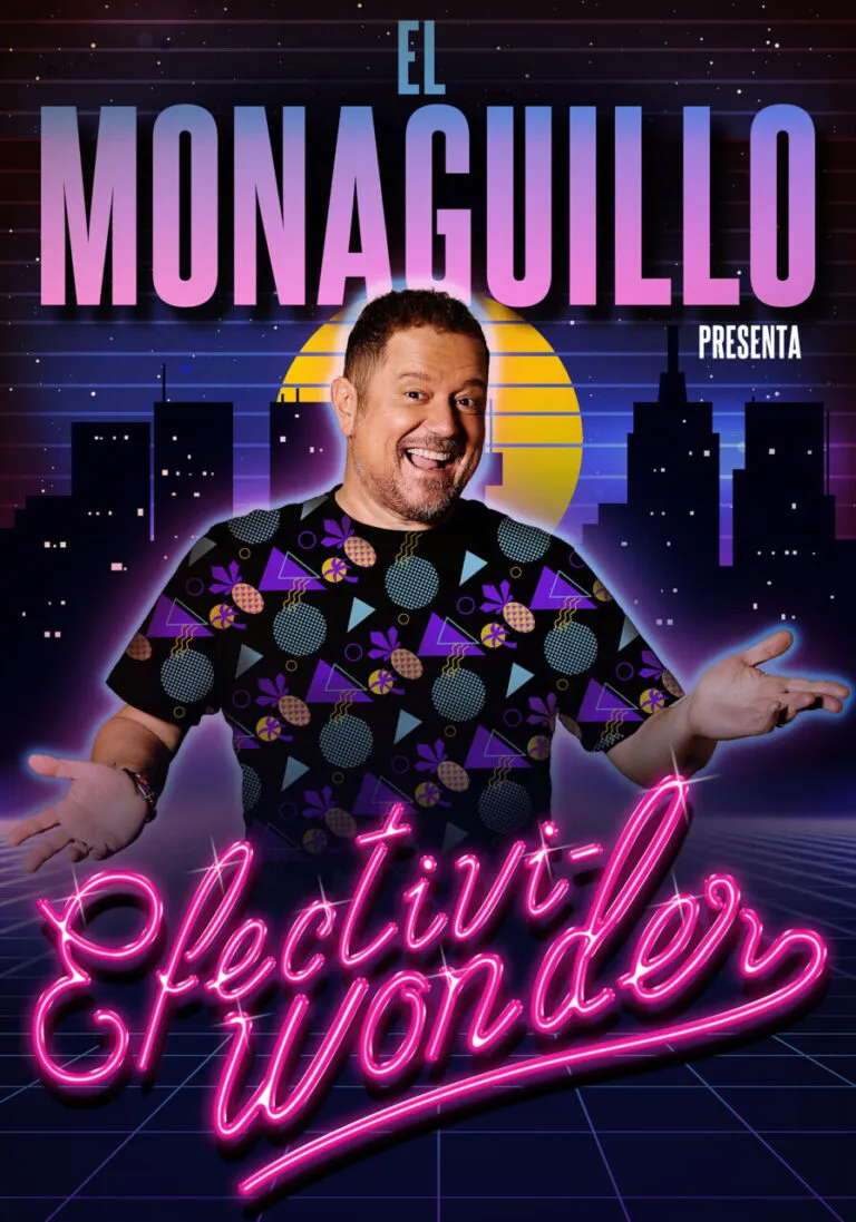Cartel del monólogo Efectivi-Wonder de El Monaguillo