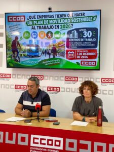 Rueda de prensa sobre planes de movilidad sostenible en Palencia