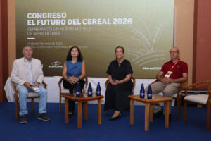 Panel de ponentes en el Congreso del Cereal 2026 en Magaz de Pisuerga