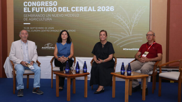 Panel de ponentes en el Congreso del Cereal 2026 en Magaz de Pisuerga