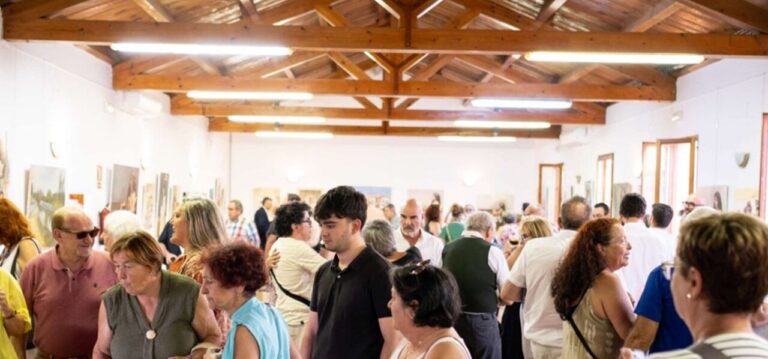 Inauguración de la exposición Antonio López en Villamuriel de Cerrato
