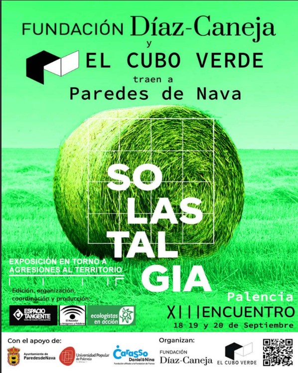 Cartel de la exposición Solastalgia en Paredes de Nava