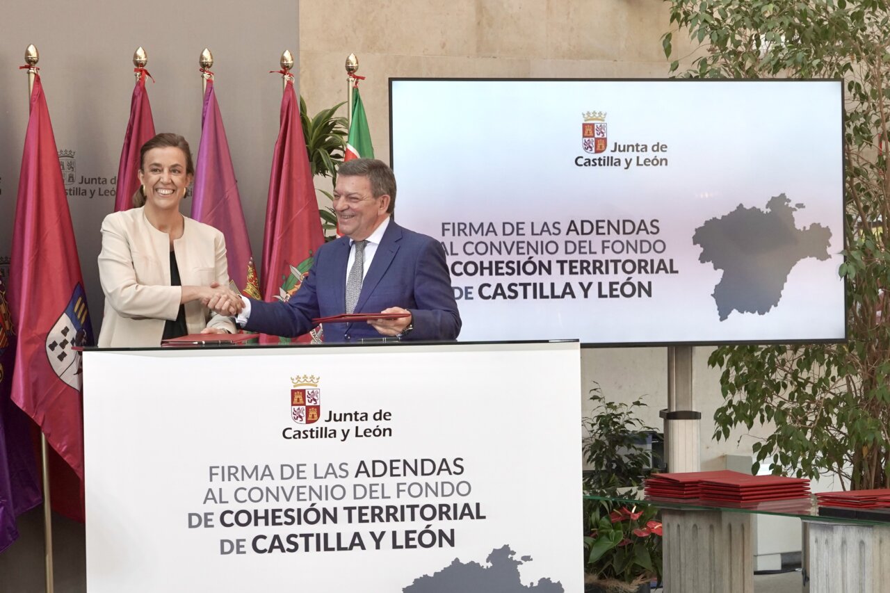 Firma del convenio del Fondo de Cohesión Territorial en Castilla y León