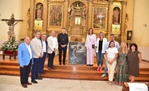 Inauguración de la rehabilitación de la iglesia Santa Cruz en Grijota