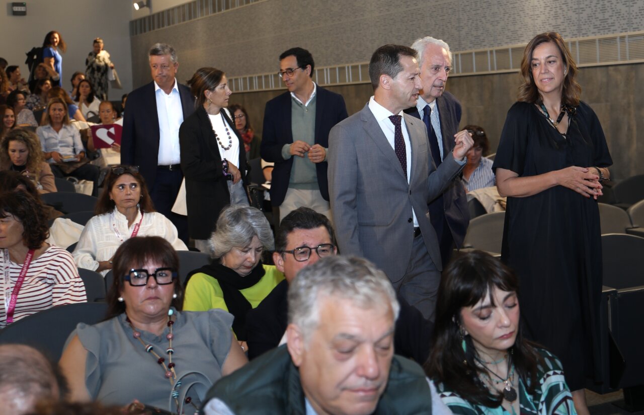Asistentes a la VIII Jornada sobre Esquizofrenia en Palencia