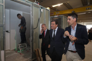 Visita a un HUB de Construcción Industrializada en Palencia