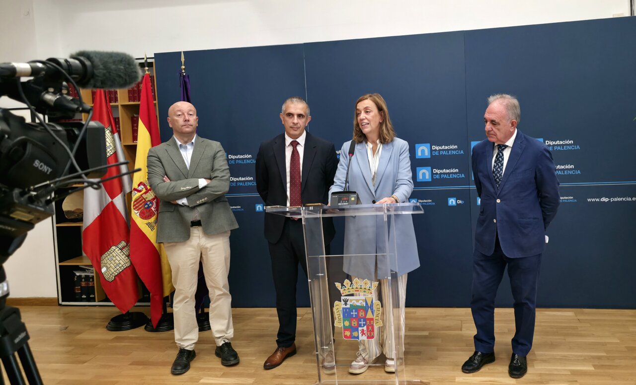 Reunión sobre mejoras en seguridad laboral en centros agrarios de Palencia
