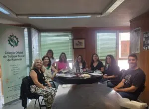 Reunión del Consejo de Colegios de Trabajo Social en Palencia