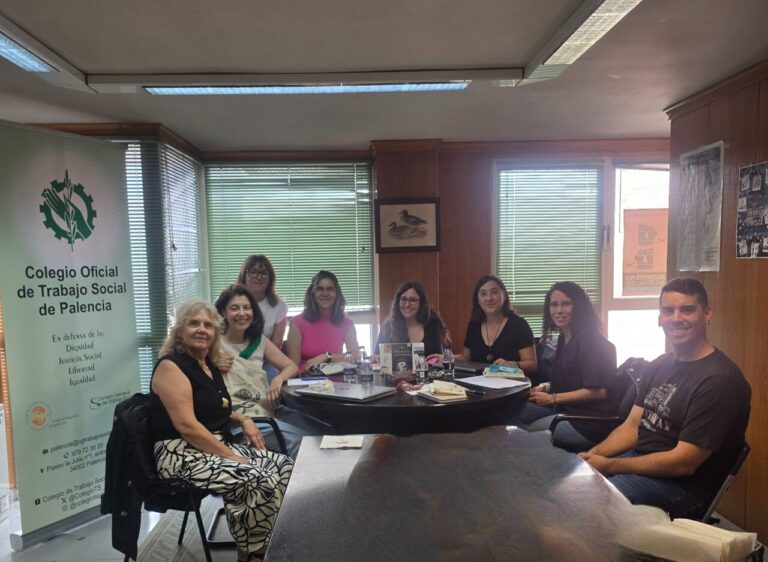 Reunión del Consejo de Colegios de Trabajo Social en Palencia