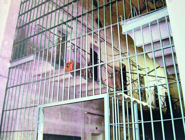 Interior de la Prisión Provincial de Palencia donde estuvo Miguel Hernández