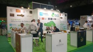 Stand de Alimentos de Palencia en la feria Auténtica de Sevilla