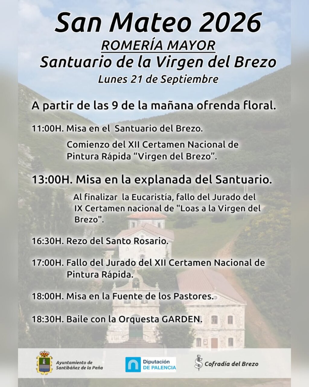 Romería de la Virgen del Brezo en Santibáñez de la Peña
