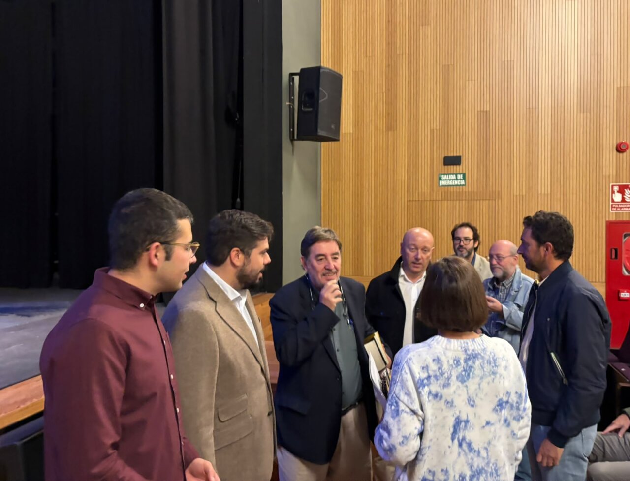 Luis García Montero en la clausura de la Feria del Libro en Paredes de Nava
