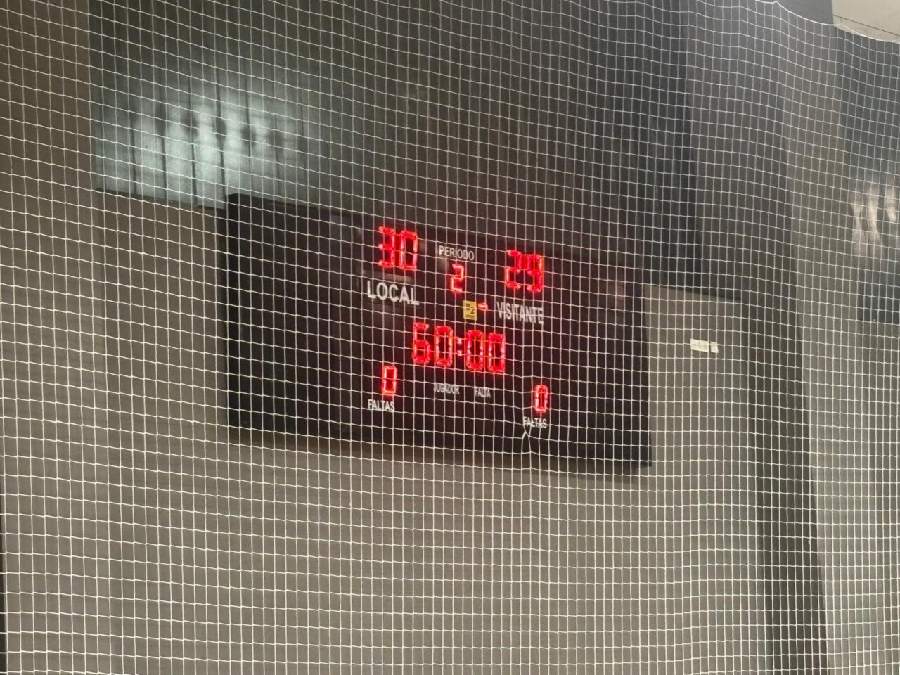 Marcador del partido de balonmano entre Balopal y Hand Vall