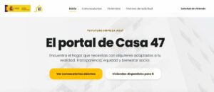Edificio de Casa 47 en Palencia, entidad estatal de vivienda.